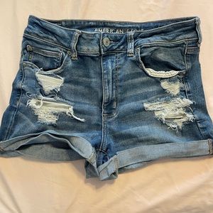 American eagle high rise shortie